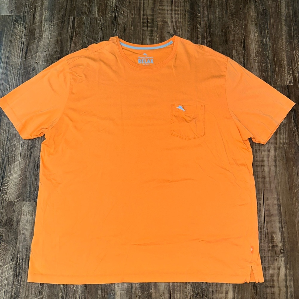 Tommy Bahama Bright Orange Short Sleeve Tee